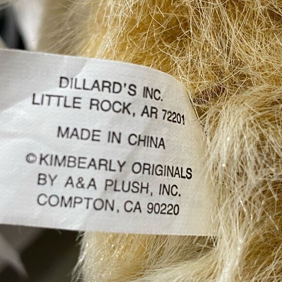 Kimbearly's Originals Angel Bear Plush Animal Artist Kimberly Hunt # 1E / 1798 - Picture 5 of 10